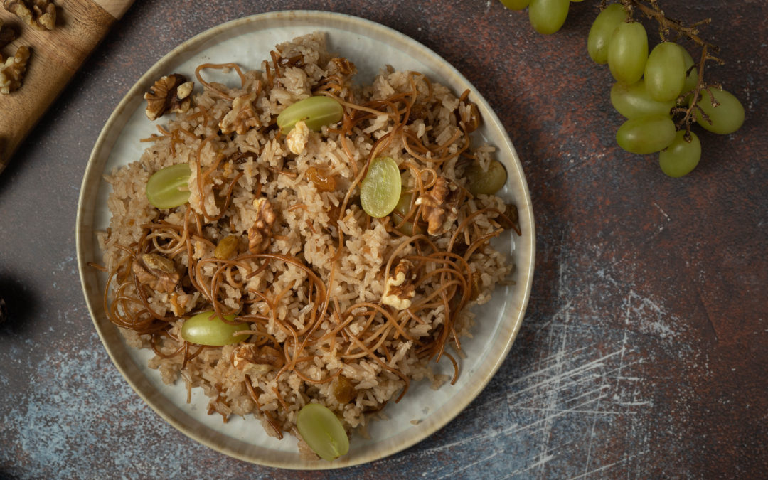 “Arroz Arabe” – Peruvian Style Pilaf Rice